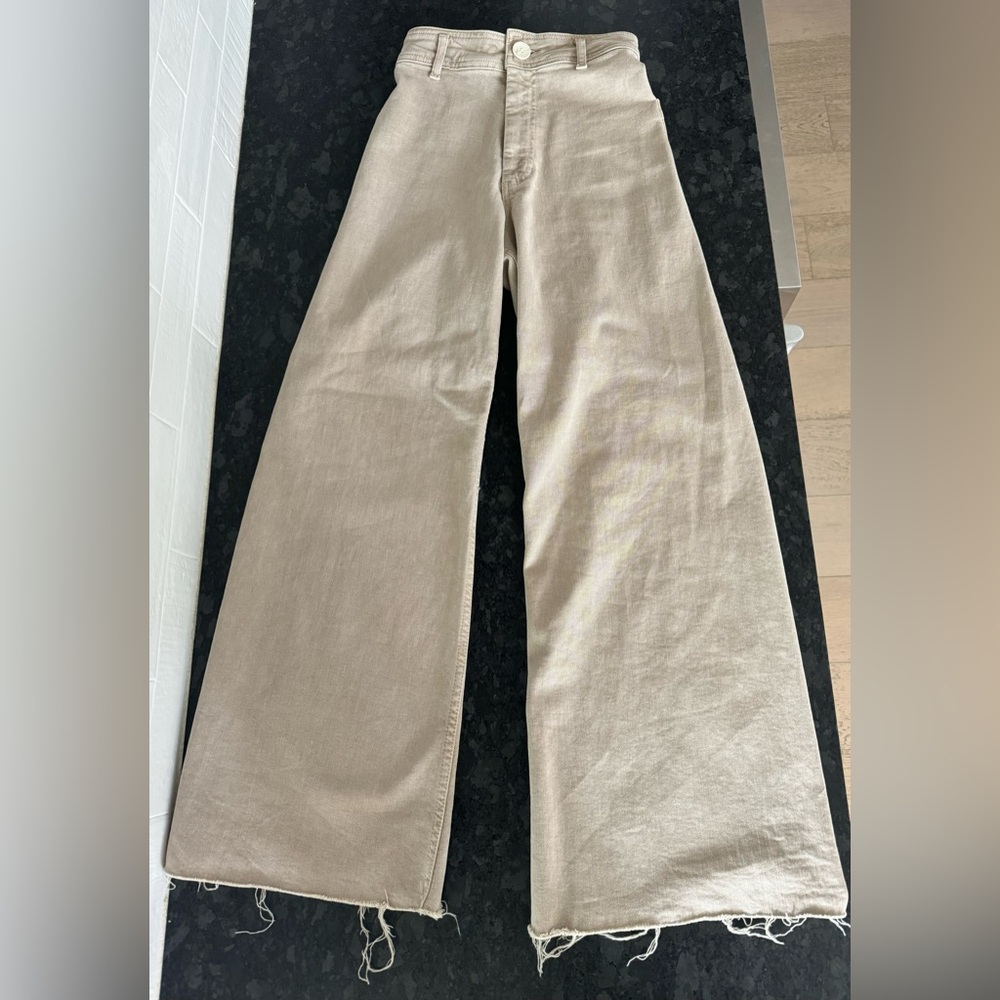 ZARA, Marine straight, khaki jeans
